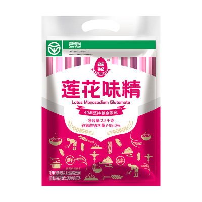 莲花味精2.5kg大袋商用调味料