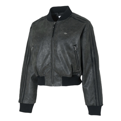 阿迪达斯三叶草女款运动棉服