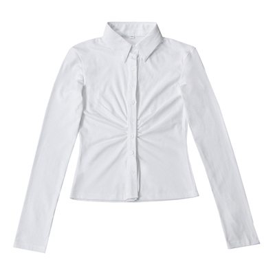 【小红书力推】博主同款收腰衬衫