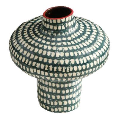 大丹陶瓷设计师正品花瓶摆件创意纯手工景德镇瓷器设计感小众装饰