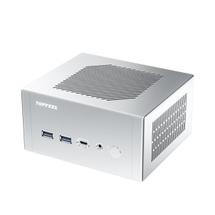 极夜/TOPFEEL【DeskOne T2Pro】迷你主机电脑mini小微型PC安静便携全铝合金办公家用游戏高性能OCULINK