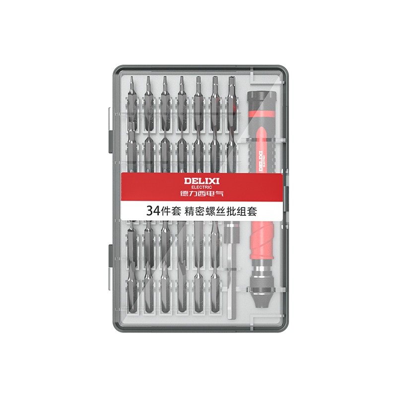 德力西电气小螺丝刀工具套装十字梅花异形拆机手机笔记本电脑