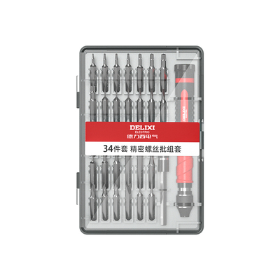 德力西电气小螺丝刀工具批头套装