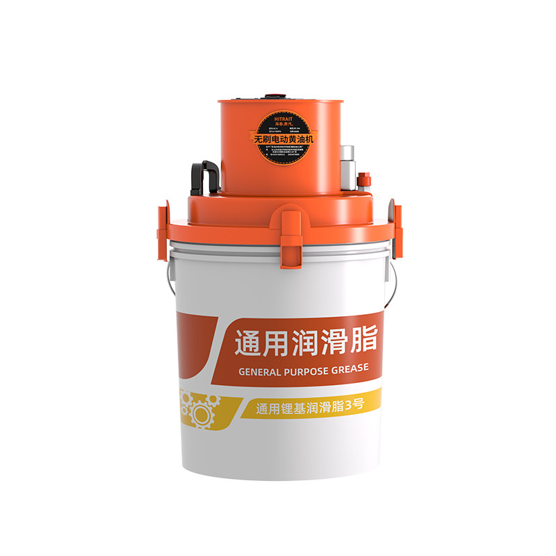 下沉式电动黄油枪锂电池24v电瓶线可用挖机专用高压打黄油注油器