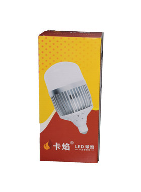 卡焰鳞片散热节能足功率e40球泡