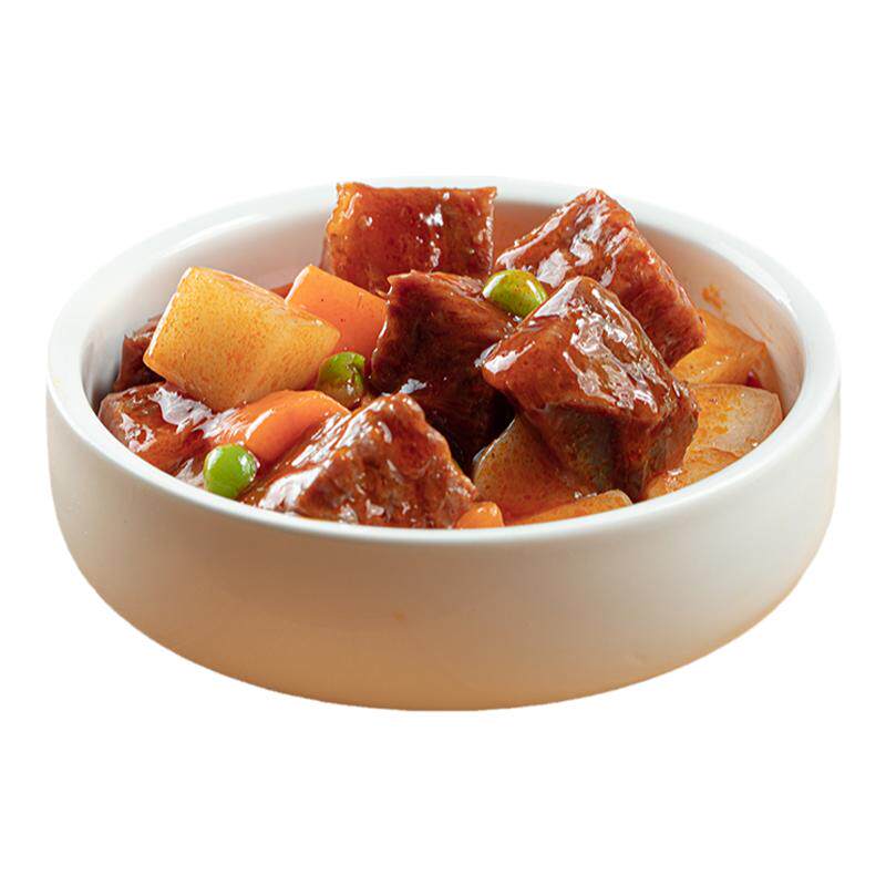 谷言红烧牛腩200g餐饮批发更优惠