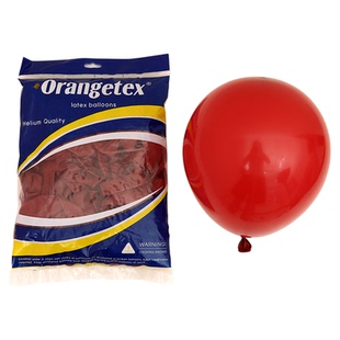 O牌加厚10寸亚光圆球 装饰生日婚礼商场布置标准色气球 orangetex