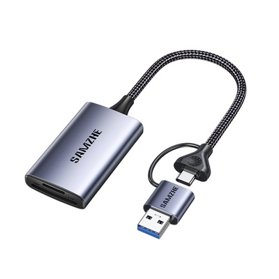 山泽Type-C/USB4.0高速读卡器