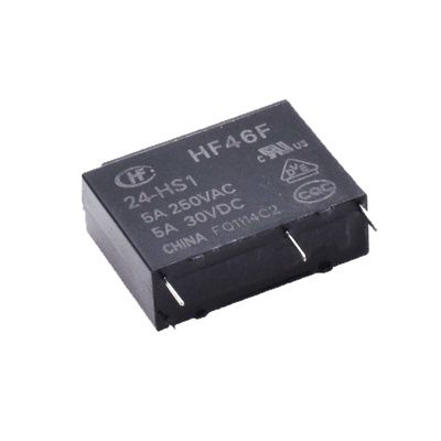 含税13% 继电器HF46F-G-005 012 024-HS1 HS1T 5VDC12V G5NB/ALDP