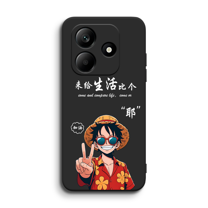 皑晨适用于红米Note14创意卡通手机壳24094rad4c新款防摔redminote14保护套红米note14个性24094rad4c动漫潮