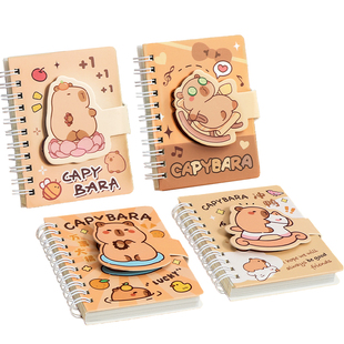 魔术贴扣小本子随身携带口袋本小号笔记本迷你小本本随身记便携记事记作业本奖励小学生专用文具礼品礼物期末