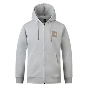 TheNorthFace北面情侣款卫衣秋冬户外休闲连帽针织开衫外套8EJ1