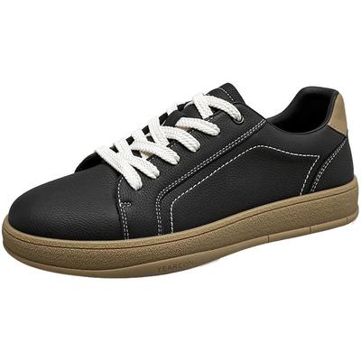 意尔康男鞋官方旗舰店真皮板鞋