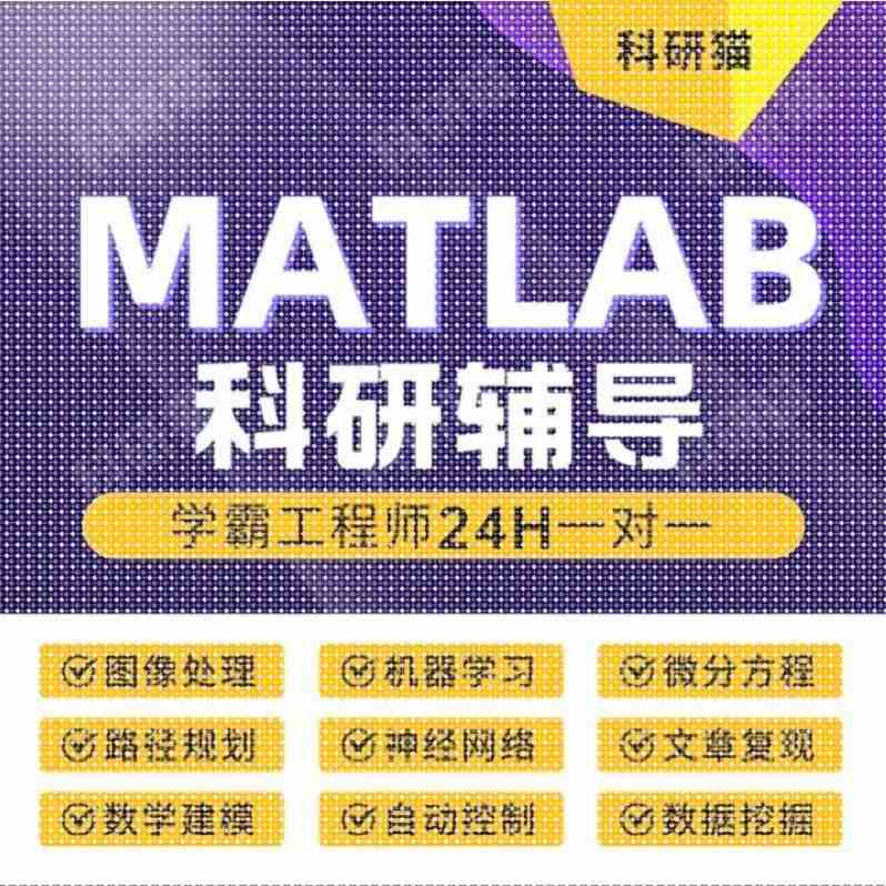 Matlab代码帮做程序代编图像处理通信彷真路径规画覆现算法优化