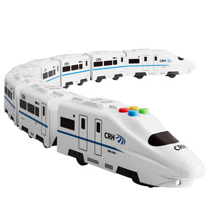 电动高铁和谐号动车儿童男孩轨道列车汽宝宝玩具复兴号小火车3岁6