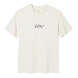 特步ATOMO FAFA丨短袖T恤女士2025年夏季休闲针织衫975328010022