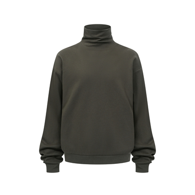 305G双面恒温暖皮国潮牌长袖T恤