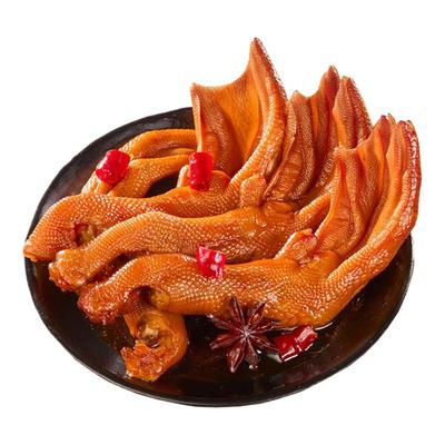 大晟土楼香脆鸭掌袋装卤味零食鸭脚泡爪清香味福建特产龙岩泡鸭爪