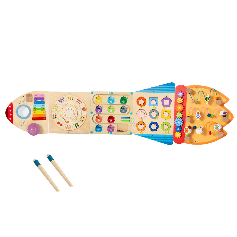 幼儿园墙面游戏走廊益智墙上玩具