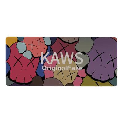 芝麻街鼠标垫kaws超大号加厚桌垫