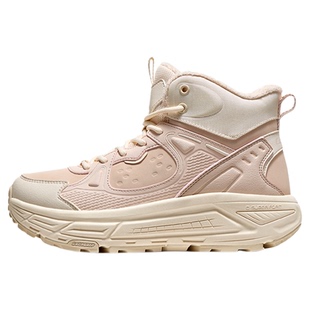 骆驼运动鞋女2025秋冬新款休闲加绒保暖防滑舒适百搭男女款高帮鞋