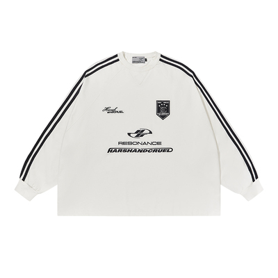 HACR张帅博金瀚同款长袖刺绣T恤