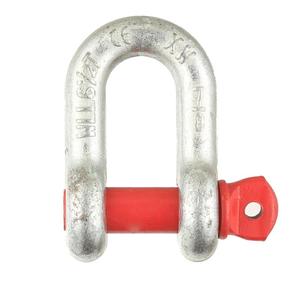 成华巨力弓形卸扣D型美式卸扣U型吊耳卡环国标起重吊环马蹄扣卡扣