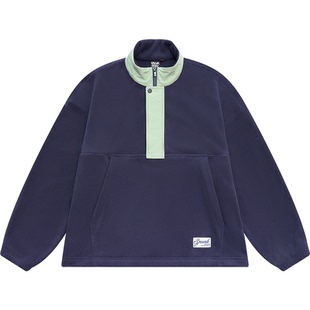 XXZXX 半拉链摇粒绒外套男女潮牌童装亲子装 2025年冬季新款 5301