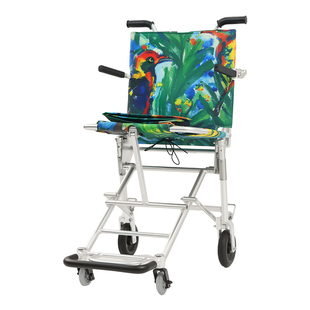 中进207超轻旅行款手推轮椅轻便可折叠老人手动轮椅车