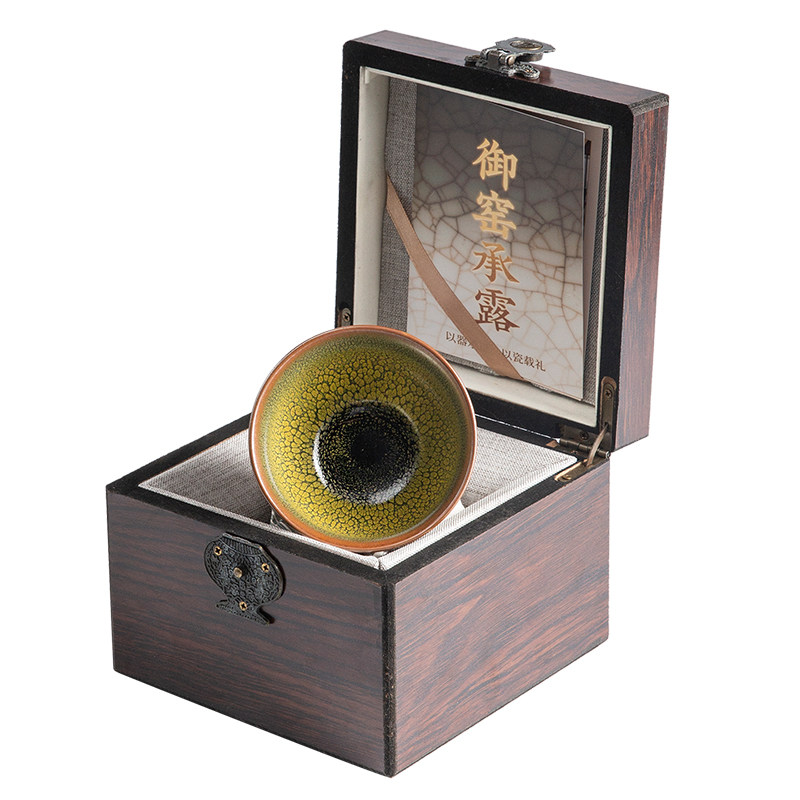 仿宋鹧鸪斑建盏主人杯