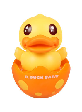 B.Duck婴幼儿摇铃益智不倒翁玩具