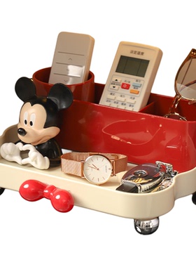 玄关收纳托盘入户钥匙眼镜手表