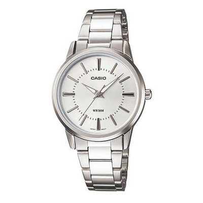 卡西欧LTP-1303D指针钢带女表