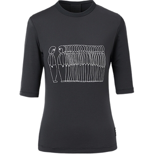 VVNK JANE PLUS「JEN UMAN合作系列」短袖打底衫女J330555316A