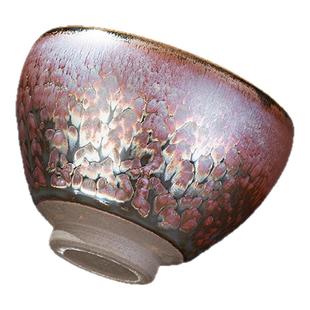 敦煌繁星若梦油滴盏对杯建盏茶杯套装礼盒茶具生日礼品长辈礼物