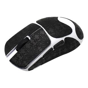 鼠标防滑贴适用赛洛斯SCYROX V6 V8无线鼠标吸汗贴纸全包保护贴黑