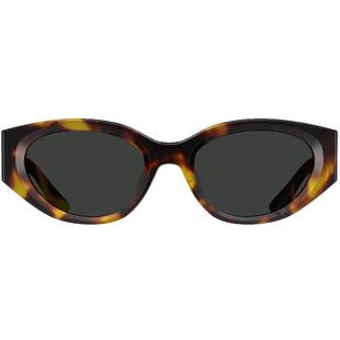 陌森糖果镜眼镜玳瑁椭圆猫眼墨镜女款时尚百搭新品太阳镜男MS3123