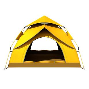 爱天祺便携式户外帐篷黑胶全遮光防晒防雨自动折叠速开公园露营