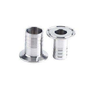 304不锈钢快装皮管接头卫生级快速连接卡盘卡箍式软管宝塔头水嘴