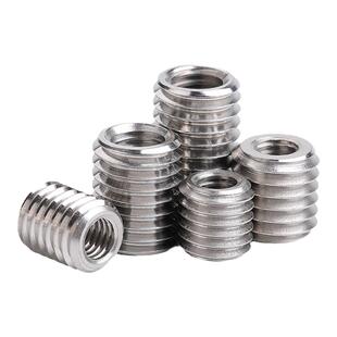 M4M5M6M8M10M12M16 不锈钢牙套螺丝套螺纹牙套内外牙变径螺母转换