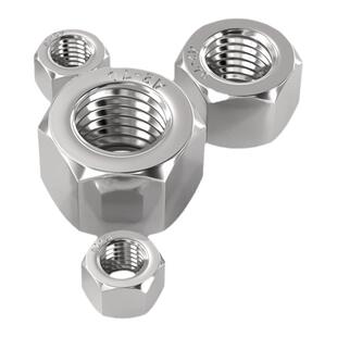 GB6175 304不锈钢六角加厚螺母超厚螺帽加长加高螺丝M6M8M10M12mm