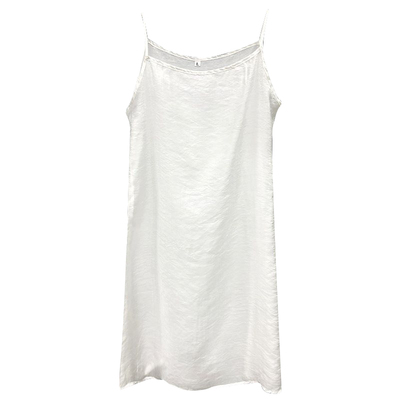 春夏轻薄款纯棉打底吊带裙连衣裙内衬小吊带苎麻裙打底防静电内搭