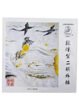 敦煌型二胡琴弦专业演奏级通用二胡配件内外套弦上海民族乐器一厂