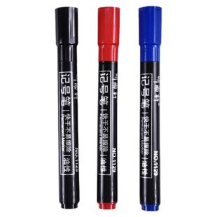 听雨轩记号笔黑色粗头大容量马克勾线油性笔防水不掉色大头速干