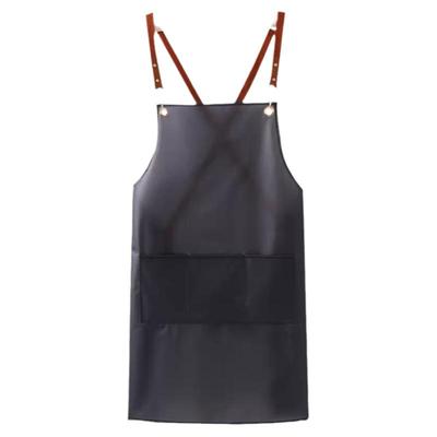 tpu简约手工防水防油围裙
