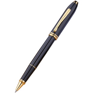 美国CROSS高仕涛声系列签字笔黑珐琅宝珠笔高端水笔 商务定制刻字