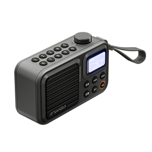 山水新款无线蓝牙音箱可显示歌名插卡u盘收音机听歌便携太极音响