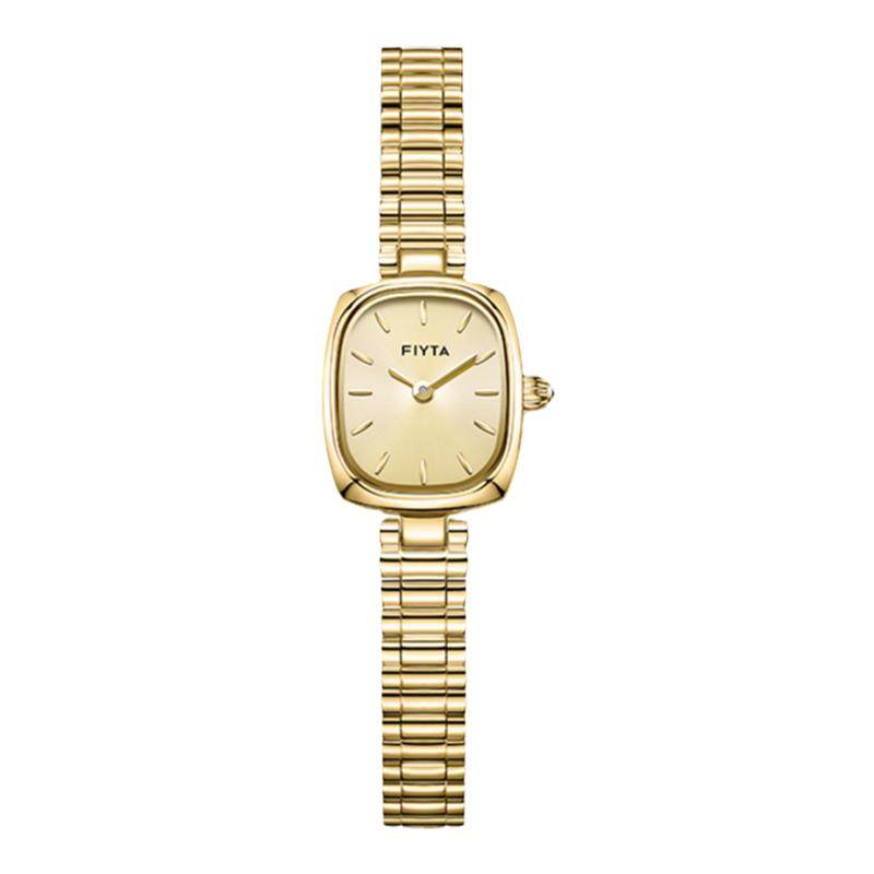 飞亚达复古小金表手表女款小巧显白女士石英表小众女表百搭送女友