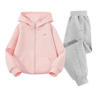 贵人鸟童装女童外套春秋2026新款套装女孩春装儿童春季薄款运动服