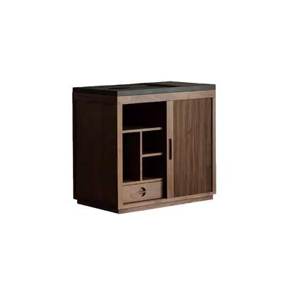 圣贝纳迪黑胡桃木茶水柜可移动